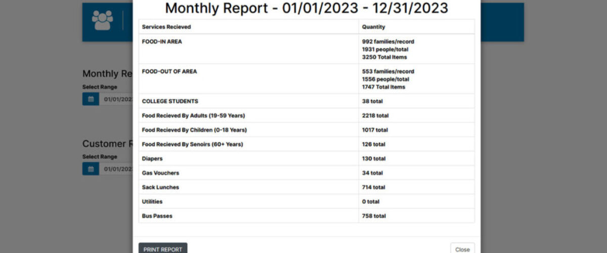 Case Study: #04 – Food Pantry Software